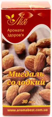 Олія рослинна Лія Мигдаль солодкий, 30 мл