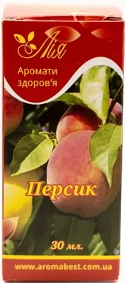 Олія рослинна Лія Персик, 30 мл