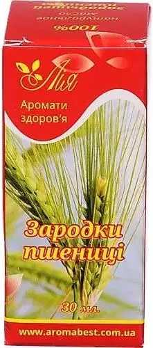 Олія рослинна Лія Зародків пшениці, 30 мл