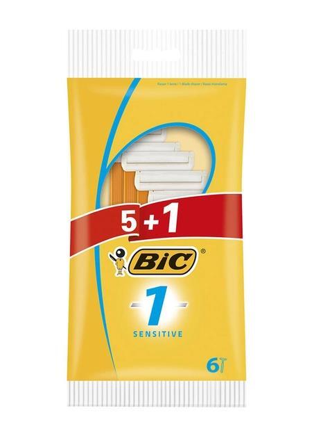 Набор бритв без сменных картриджей Bic Sensitive 1, 5+1 шт
