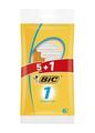 Набір бритв без змінних картриджів Bic Sensitive 1, 5+1 шт