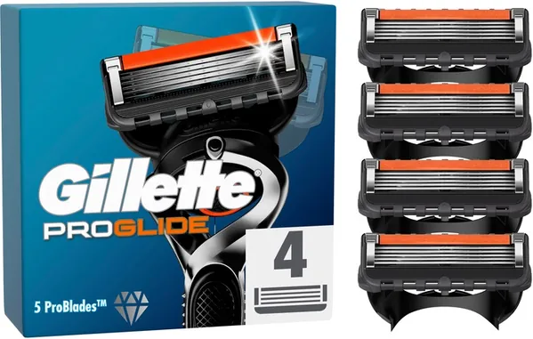 Картриджі змінні для гоління Gillette Fusion 5 ProGlide, 4 шт
