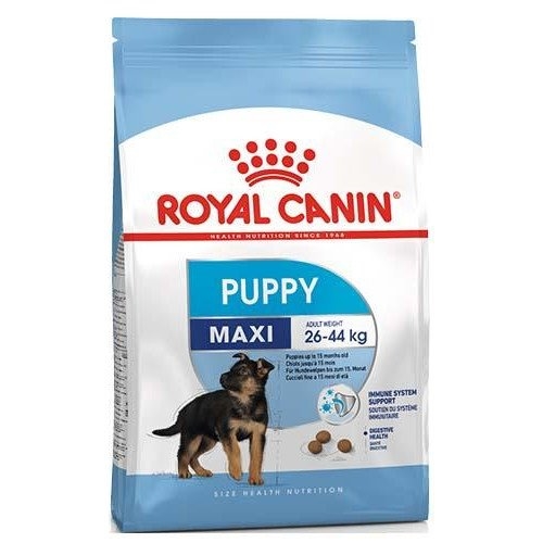 Корм сухой Royal Canin Maxi Puppy для щенков крупных пород до 15 месяцев, 1 кг
