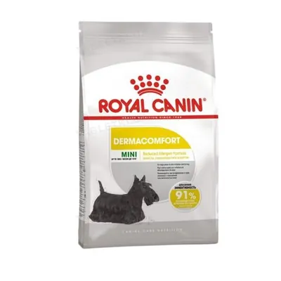 Корм сухий Royal Canin Mini Dermacomfort для собак дрібних порід, схильних до шкірних подразнень та свербіння, 1 кг