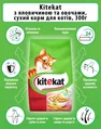 Корм сухий для котів Kitekat яловичина з овочами, 300 г