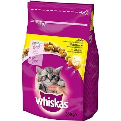 Корм сухой для котят Whiskas 8173 с курицей, 350 г