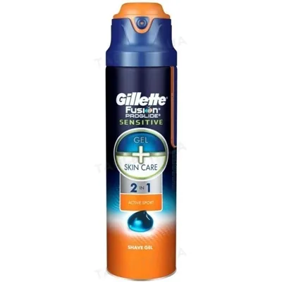 Гель для гоління Gillette Fusion ProGlide Sensitive Active Sport, 170 мл