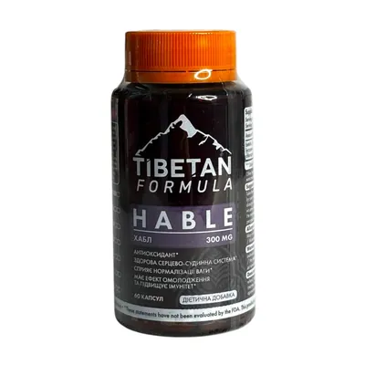 Хабл Tibetan formula, 60 капсул