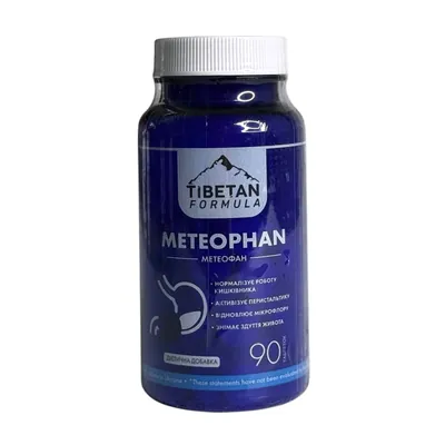 Метеофан Tibetan formula, 90 капсул