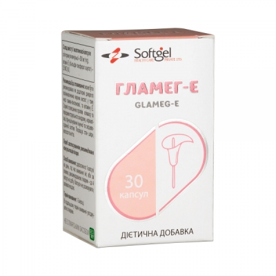 Гламег-Е Softgel капсулы по 526,25 мг №30