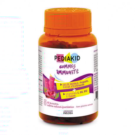 Педиакид PEDIAKID Gommes Immunite Ведмежуйки Иммунитет жевательные таблетки №60 во флак.