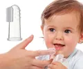 Зубна щітка BabyOno 723/02 з масажем для ясен блакитна, 1 шт