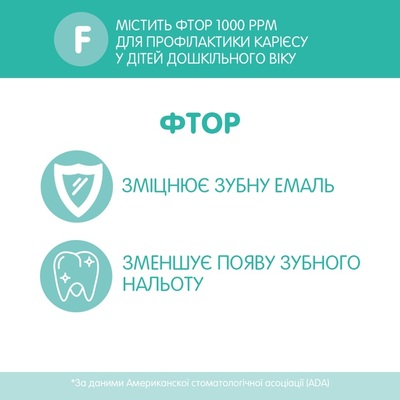 Зубная паста Chicco Тутти-Фрутти с фтором, от 1 года, 50 мл
