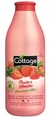 Гель для ванны и душа Cottage Moisturizing Shower Gel And Bath Milk Увлажняющий Клубника и мята, 750 мл
