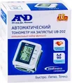 Тонометр AND UB-202 автоматичний на зап'ястя