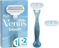 Станок для гоління (бритва) Venus 3 Smooth з 2 змінними картриджами жіночий