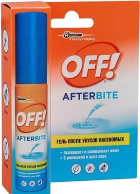 Гель OFF AfterBite після укусів комах по 25 мл у флак. з дозат.