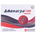 Дженагра 100 таблетки, п/плен. обол. по 100 мг №4