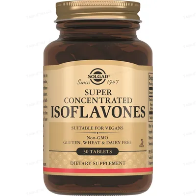 Суперконцентрат ізофлавонів Solgar Super Concentrated Isoflavones таблетки №30