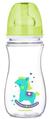 Пляшечка Canpol Babies 35/204 EasyStart Кольорові звірятка антиколікова з широким отвором, 300 мл