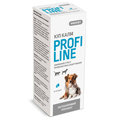 Капли ProVET Profiline Кип Калм успокаивающие для кошек и собак, 10 мл