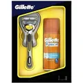 Набір Бритва Gillette Fusion 5 ProShield + 1 Касета + Гель Для гоління Fusion Зволожуючий, 75 мл