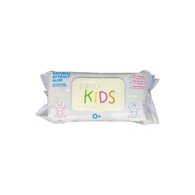 Серветки вологі Lirio Kids, 120 шт