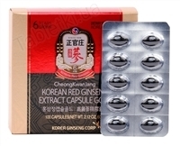 Женьшень Красный Корейский капсулы №100 (10х10)