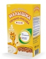 Каша молочная Малышка быстрого приготовления гречнево-рисовая для детей с 5 месяцев, 250 г