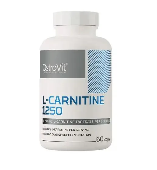 L-карнітин Ostrovit L-Carnitine 1250 капсули №60