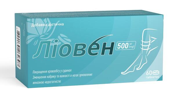 Лиовен таблетки п/плен. обол. №60
