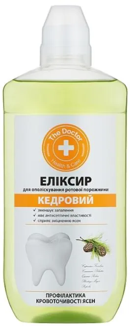 Еліксир для ополіскування порожнини рота The Doctor Кедровий, 300 мл