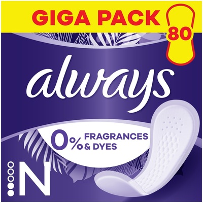 Прокладки ежедневные Always Daily Fresh Normal без запаха, 80 штук