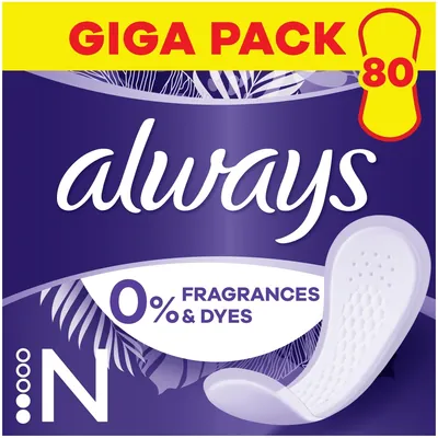 Прокладки щоденні Always Daily Fresh Normal без запаху, 80 штук