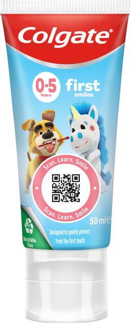 Зубная паста Colgate Kids детская 0-5 лет, 50 мл