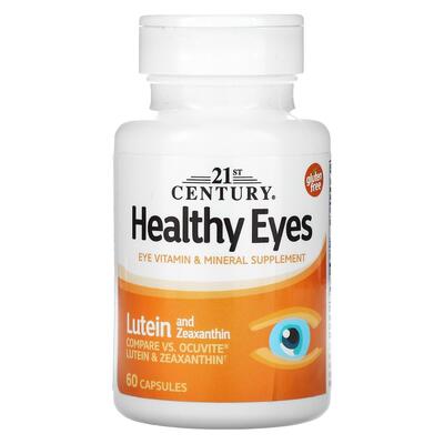 Лютеїн і зеаксантин 21st Century Lutein & Zeaxanthin, 60 капсул