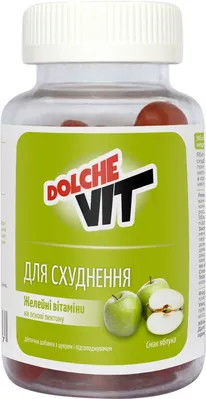 Вітаміни желейні Dolche Vit Для схуднення на основі пектину №60