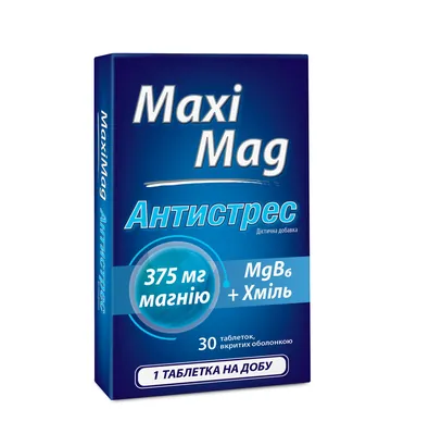 МаксіМаг Антистрес таблетки №30