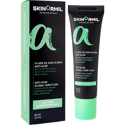 Флюид для лица Skinormil АнтиАкне глобальный уход для жирной кожи 30 мл