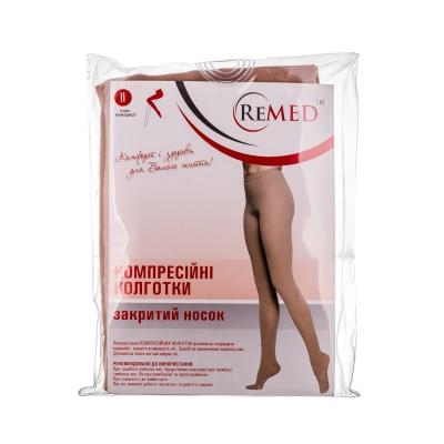 Колготки компрессионные Remed RK 311 закрытый носок, 2 класс компрессии, удлиненные, размер XXL