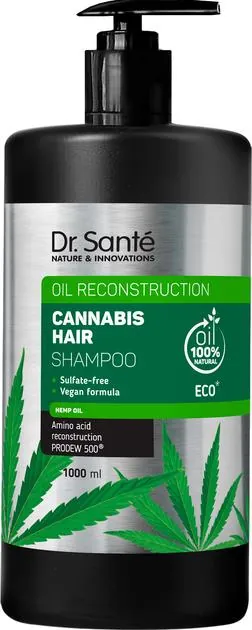 Шампунь Dr.Sante Cannabis Hair, 1000 мл