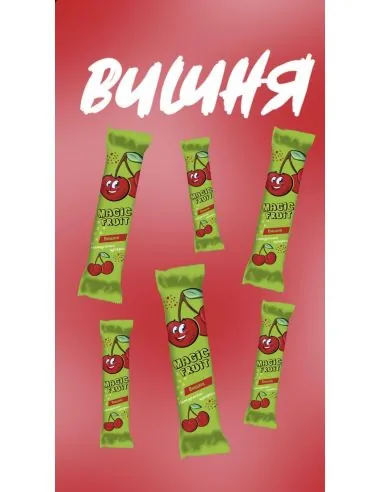 Цукерки Magic Fruit натуральні вишня, 16 г