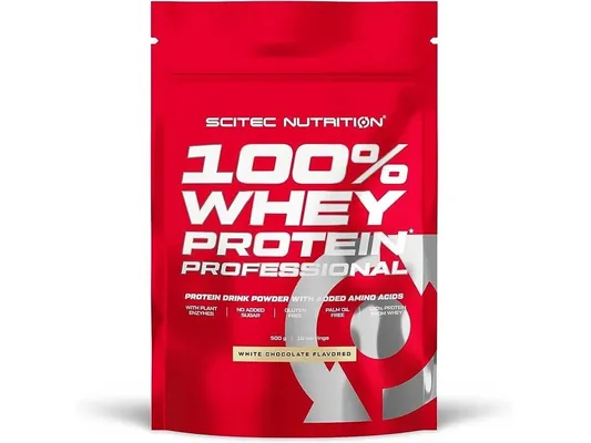 Протеїн сироватковий змішаний Scitec Nutrition 100% Whey Protein Professional білий шоколад, 500 г