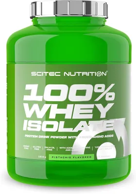 Протеїн сироватковий ізолят Scitec Nutrition 100% Whey Isolate фисташки, 1816 г