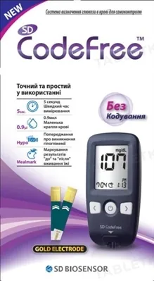 Глюкометр SD CodeFree Meddiv