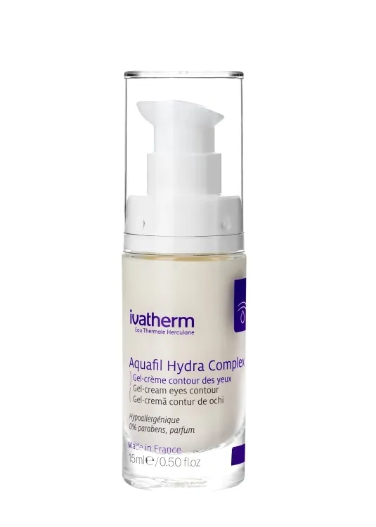 Гель-контур Ivatherm Aquafil Hydra Complex для шкіри навколо очей, 15 мл