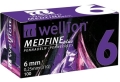Иглы для шприц-ручек Wellion MEDFINE plus одноразовые стерильные, универсальные, 31G (0,25 х 6 мм), 100 штук