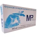 Рукавички оглядові Medical Professional нітрилові без пудри нестерильні, розмір М, пара