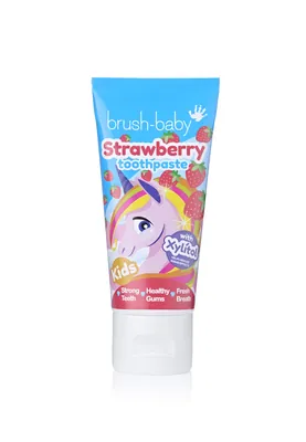 Зубна паста Brush-baby Strawberry дитяча 3+ роки, 50 мл