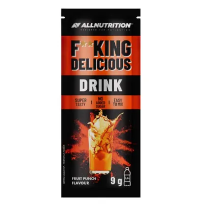Ізотонік Allnutrition Fitking Delicious Drink Фруктовий пунш, 9 г